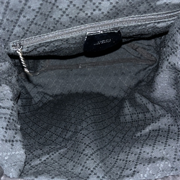 GUCCI Vintage Nylon Bamboo Top Handle Tote - Picture 10 of 16